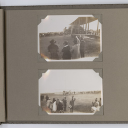 Photographs of inaugural England - Australia flight