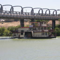 "Captain Proud", sidewheeler paddleboat