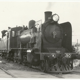 Photographs relating to Messenger Press : trains