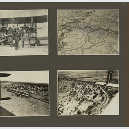 Photographs of inaugural England - Australia flight