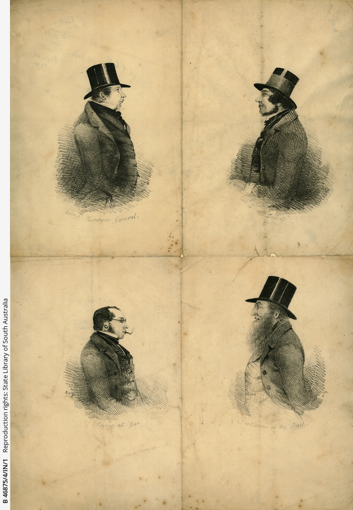 Thumbnail image for Heads of the People by S.T.G., No. 1 (sheet 1) | SLSA B 46875