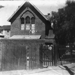 Brick building