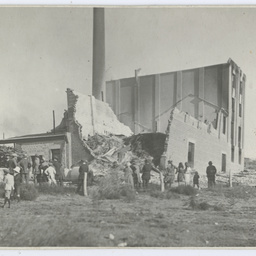 Fire damage at Murray Bridge