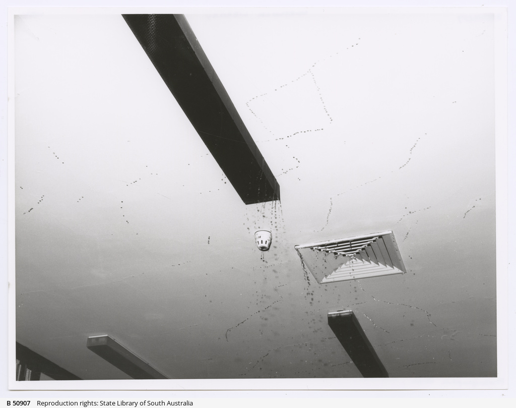 Air conditioner overflow • Photograph • State Library of South Australia