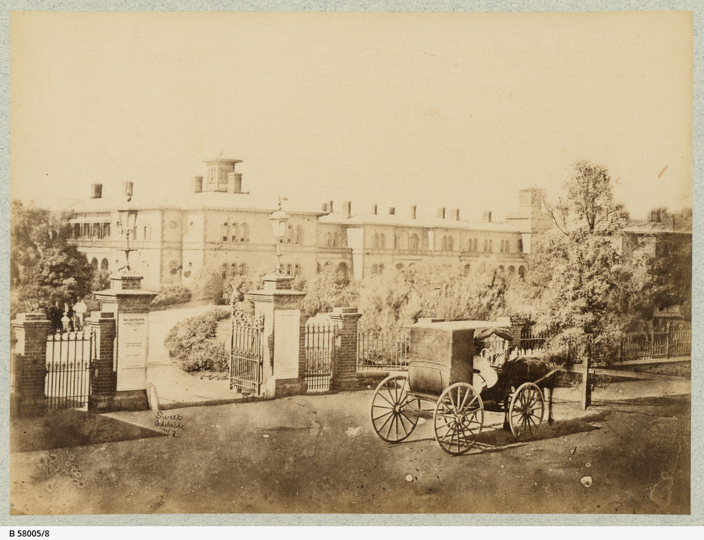 Adelaide Hospital on North Terrace, Adelaide