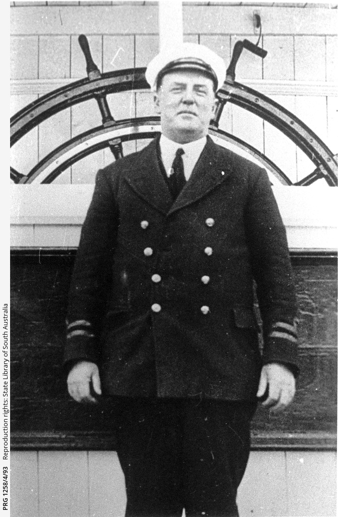 Captain Alexander on P.S. Gem • Photograph • State Library of South ...