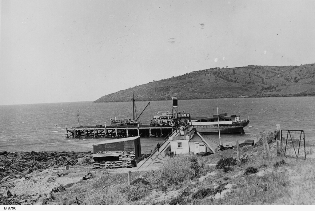 Hog Bay Jetty, Penneshaw, Kangaroo Island • Photograph • State Library