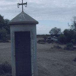 Telephone repeater station at Coward Springs.