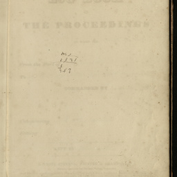 Log book of the proceedings on board the South Australian