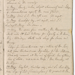 Handwritten diary of Dr Renner.