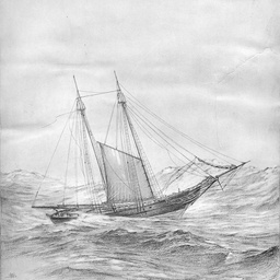 A Baltimore Clipper ship