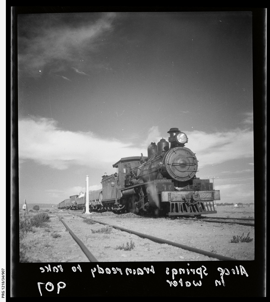 Alice Springs train • Photograph • State Library of South Australia