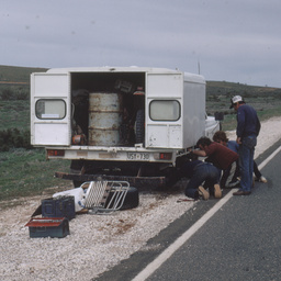 Repairs en route.
