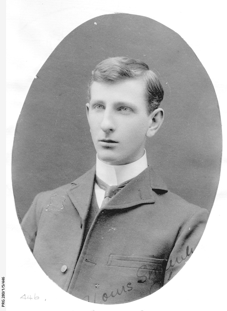 Alick Saunders, a son of Inspector Richard Saunders of the South