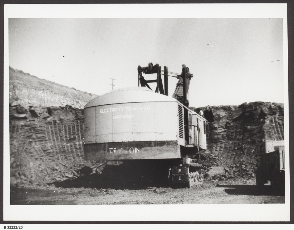 Coal Mine, Leigh Creek • Photograph • State Library of South Australia