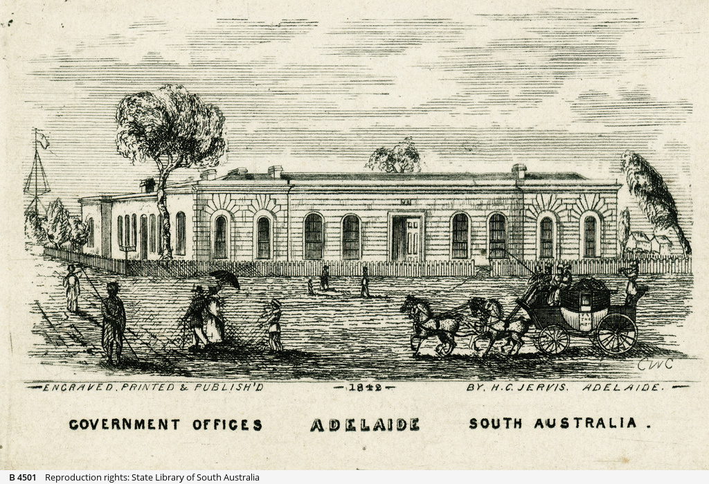 Thumbnail image for Government Offices, Adelaide, South Australia | SLSA B 4501