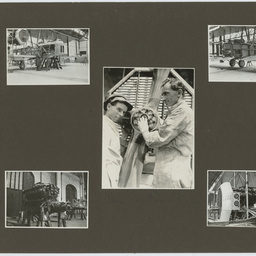 Photographs of inaugural England - Australia flight
