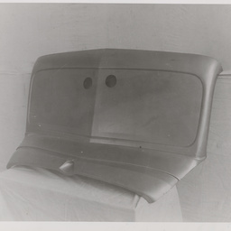 Sedan cowl front end panel.
