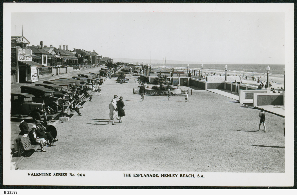 Esplanade, Henley beach • Photograph • State Library of South Australia