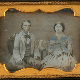 Stephen King and young woman