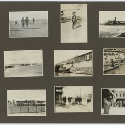 Photographs of inaugural England - Australia flight
