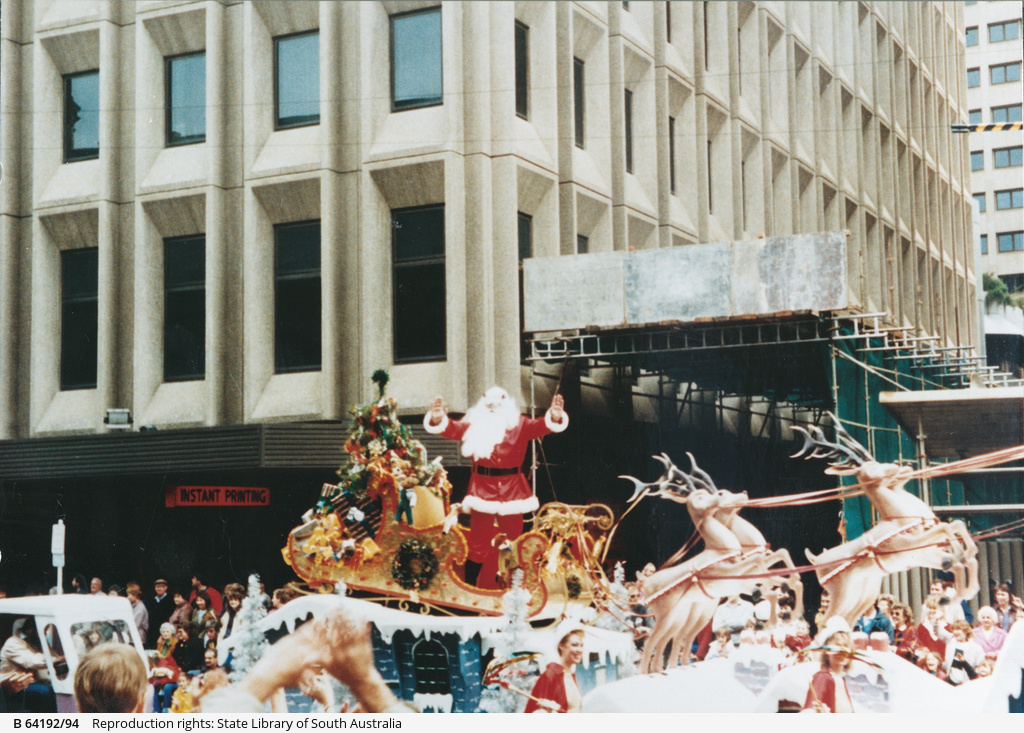John Martin's Christmas pageant Father Christmas • Photograph • State