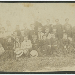 Premises and students of Lancing School, Glenelg