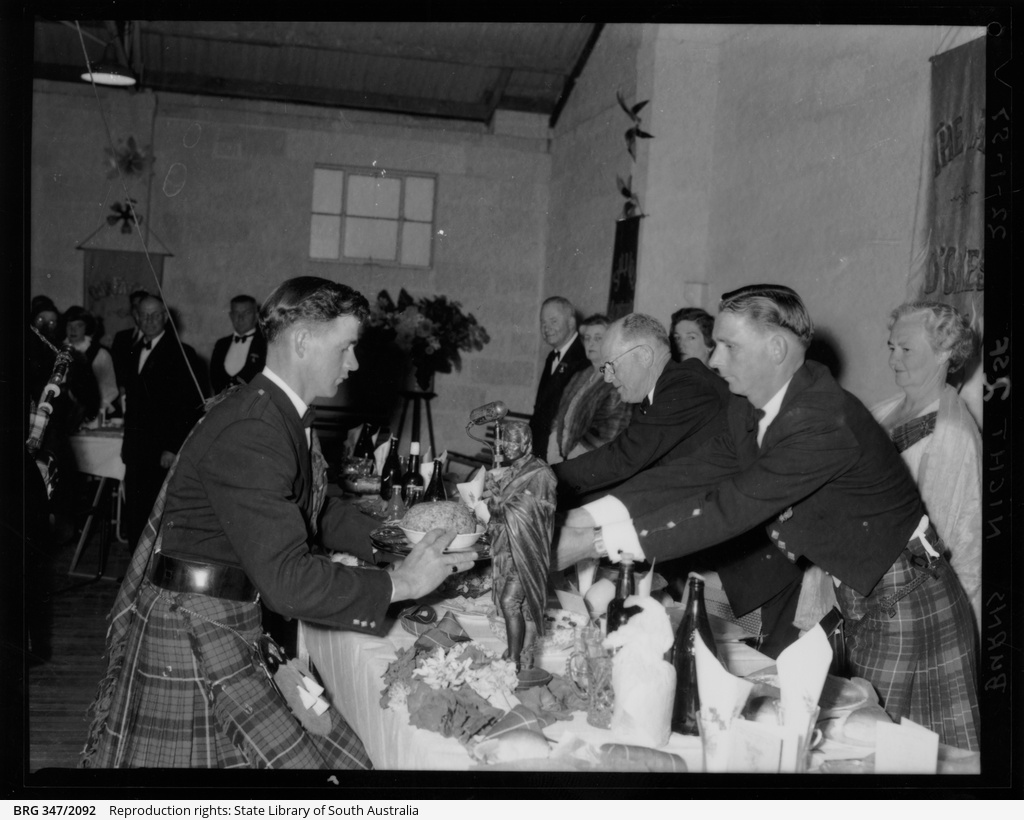Burns Night • Photograph • State Library of South Australia