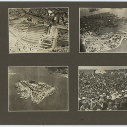 Photographs of inaugural England - Australia flight