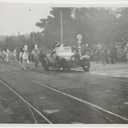 'Arrival of Duke and Duchess of Gloucester'