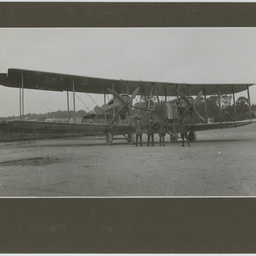 Photographs of inaugural England - Australia flight