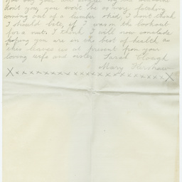Letters written by Herbert Clough