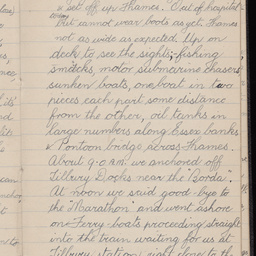 Diary of Private Eric Le Cornu of 10th Battalion