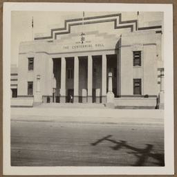 Centennial Hall 1936.