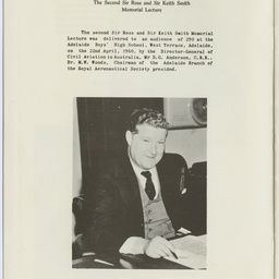 'Australia's contribution to the development of international civil aviation' by D.G. Anderson, C.B.E.