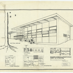 Proposed house at Belair for R. Clark