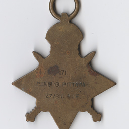 World War One items of Philip Pittaway