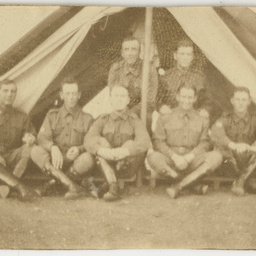 'Our tent at Keswick'.