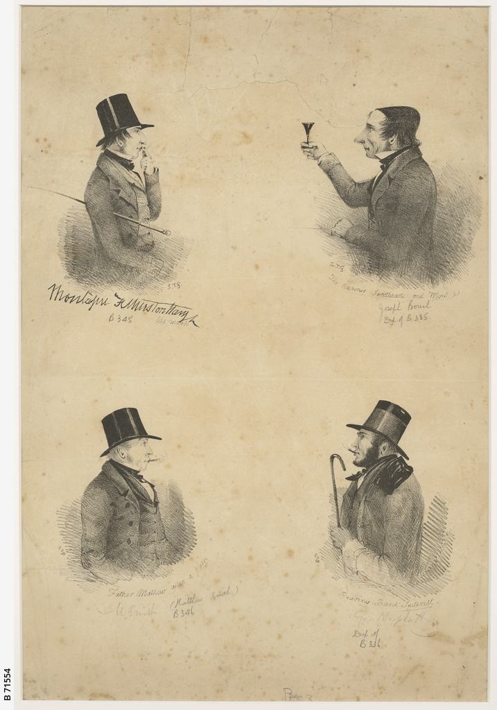 Thumbnail image for Heads of the People by S.T.G. No. 1 (sheet 2) | SLSA B 71544