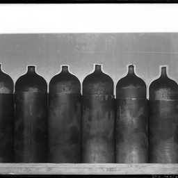 Samples in the 'Experimental' department at British Tube Mills, Kilburn.