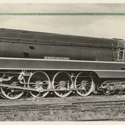 Photographs relating to Messenger Press : trains