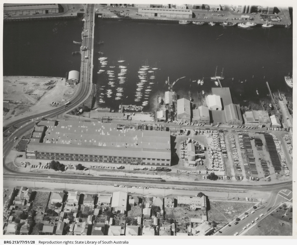 [Photographs of General MotorsHolden's Birkenhead and Beverley plants] • Photograph • State