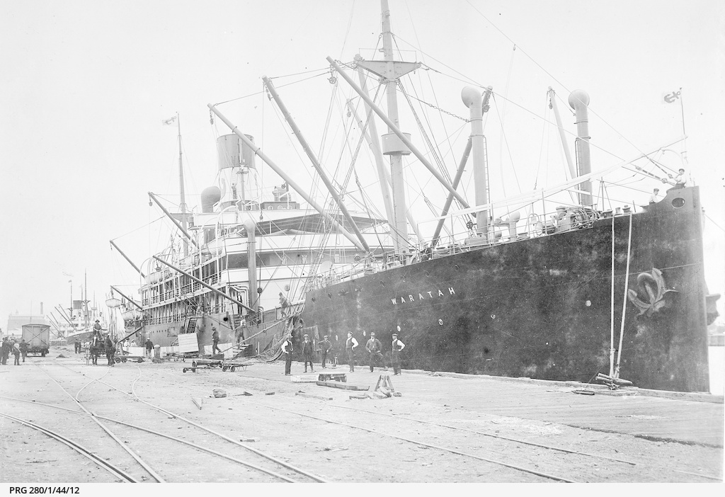 SS 'Waratah' at Port Adelaide, South Australia • Photograph • State