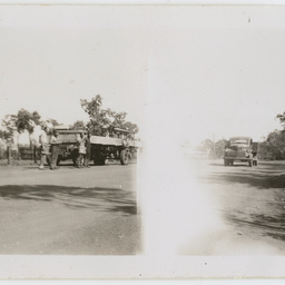 Colin James Ellis, World War II photograph album, Darwin.
