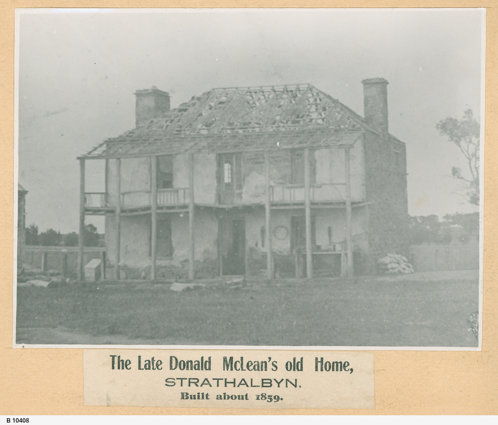 Late Donald McLean's home, Strathalbyn • Photograph • State Library of