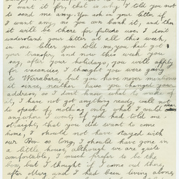 Letters written by Herbert Clough