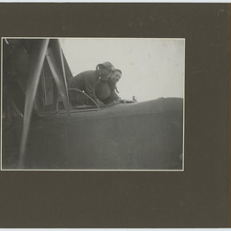 Photographs of inaugural England - Australia flight