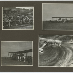 Photographs of inaugural England - Australia flight