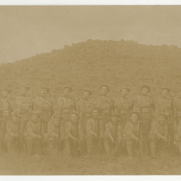 Photographs of the 1st S.A. Company during the Boer War