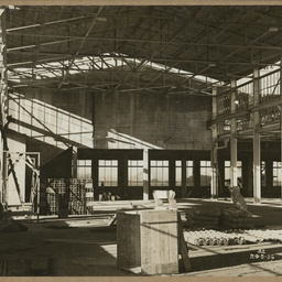 North crane bay, Parts Department.